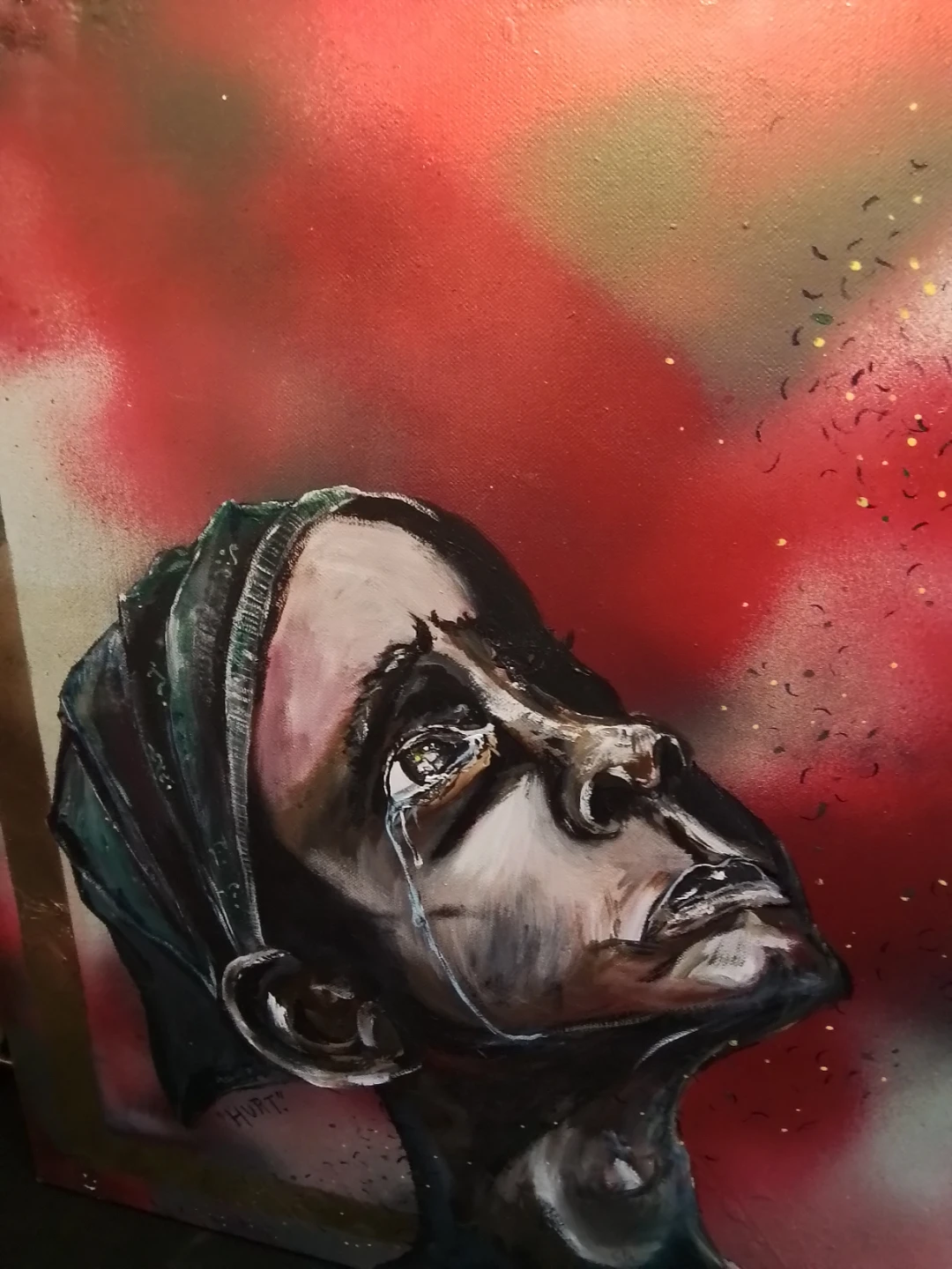 Urban Expressionist Figurative Portrait Painting - photo 2