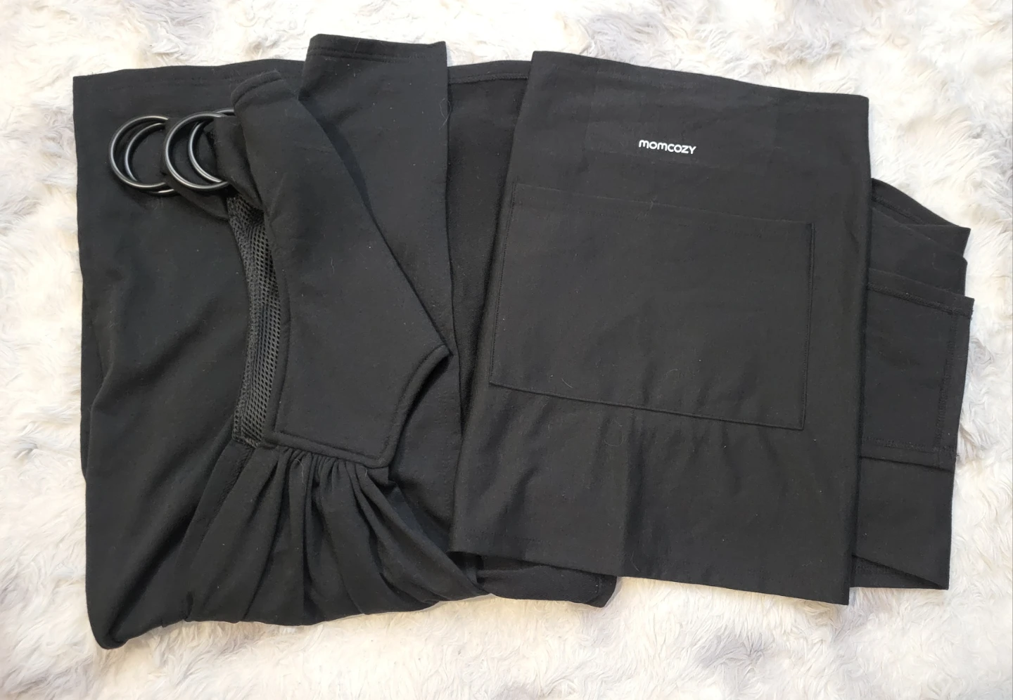 New Momcozy Baby Carrier Wrap in Black - photo 2