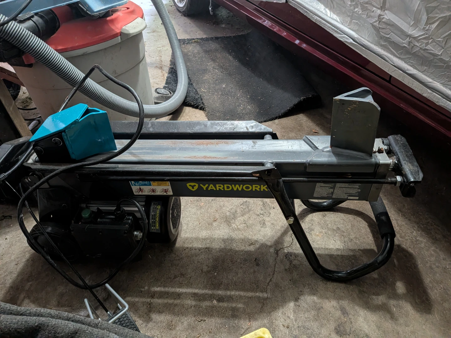 Yardwork Electric Log Splitter - photo 2