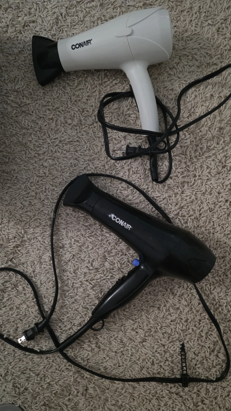Two Conair Hair Dryers