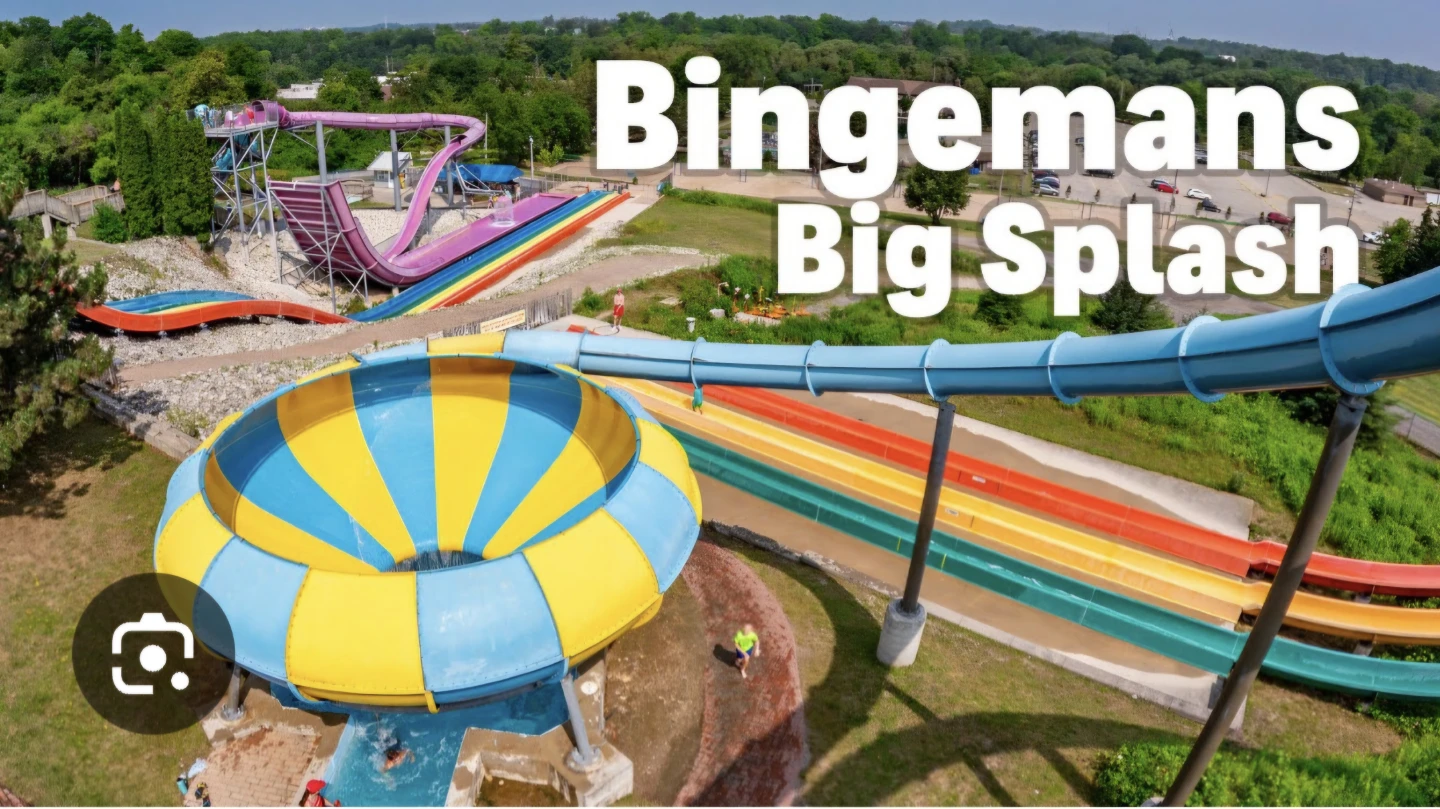 1 Bingemans Big Splash band for today, open until 5pm
