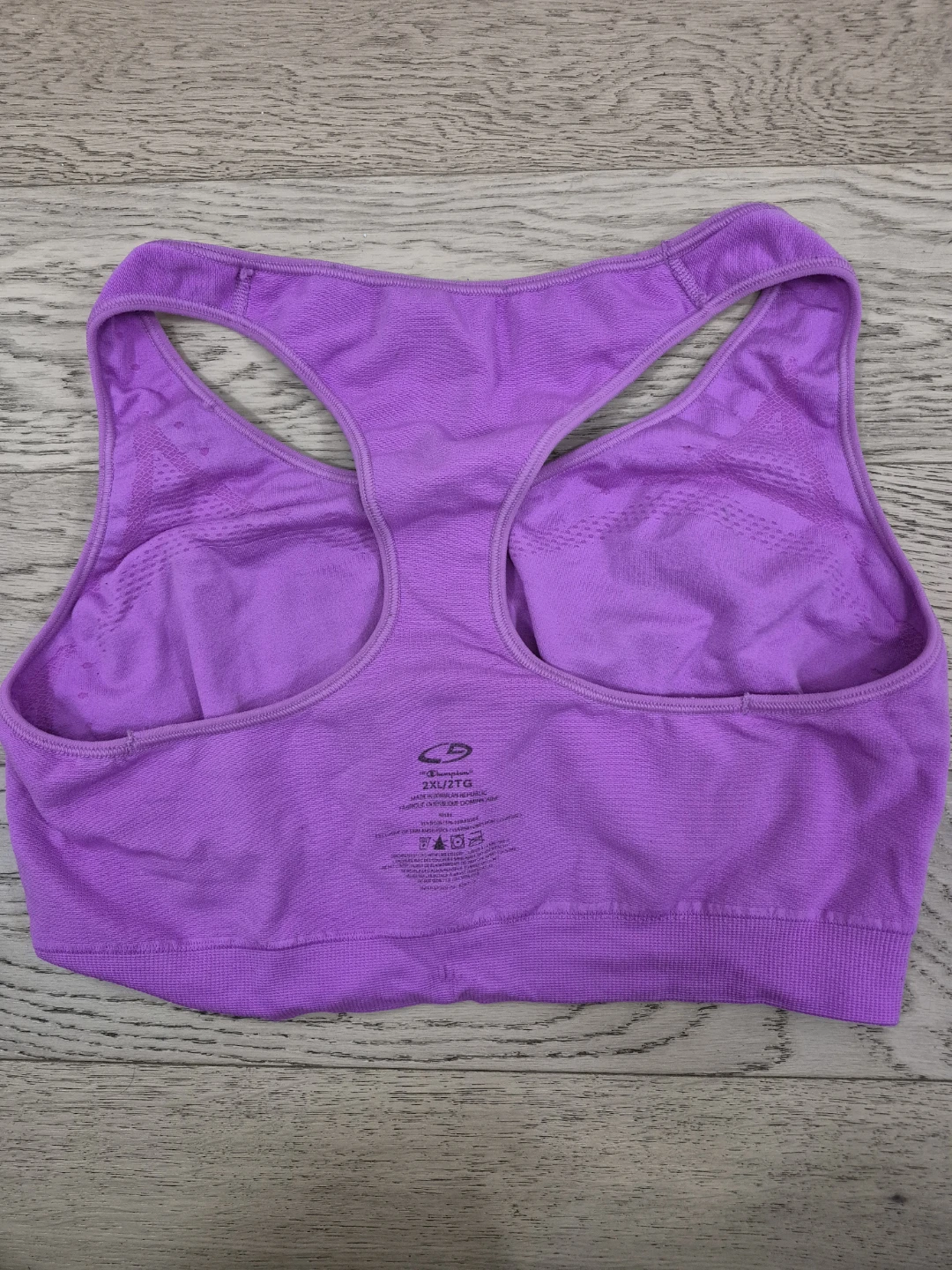 Champion Purple Sports Bra 2XL - photo 3