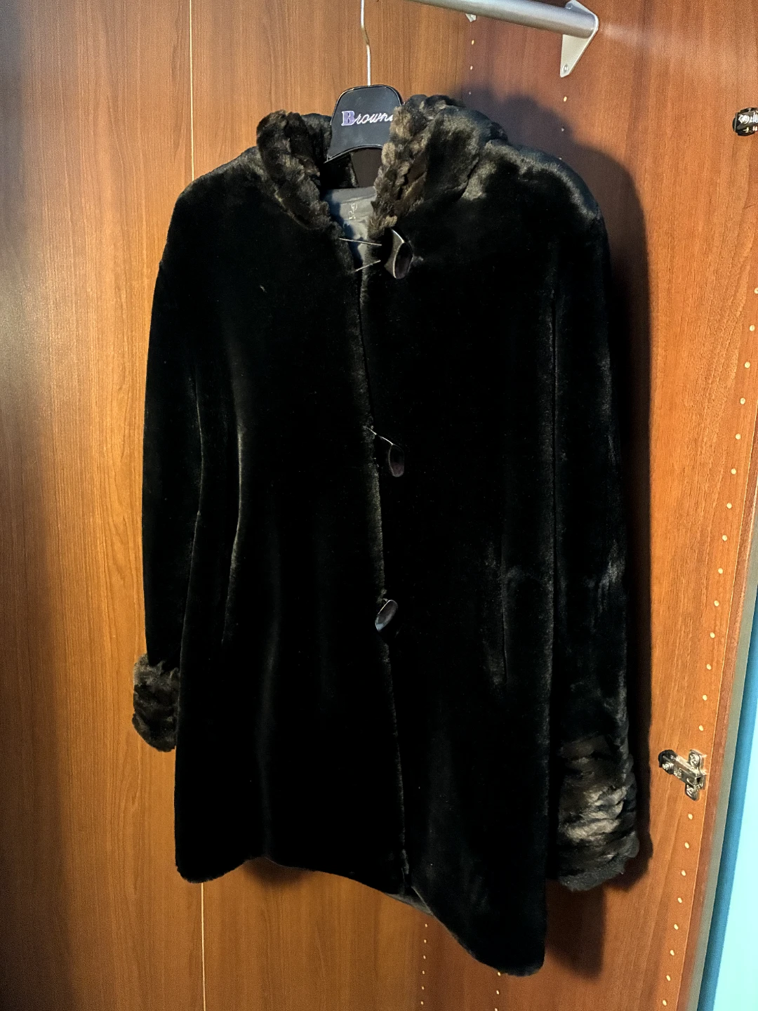 🏈Nuage Collection Faux Fur Hooded Coat - photo 3