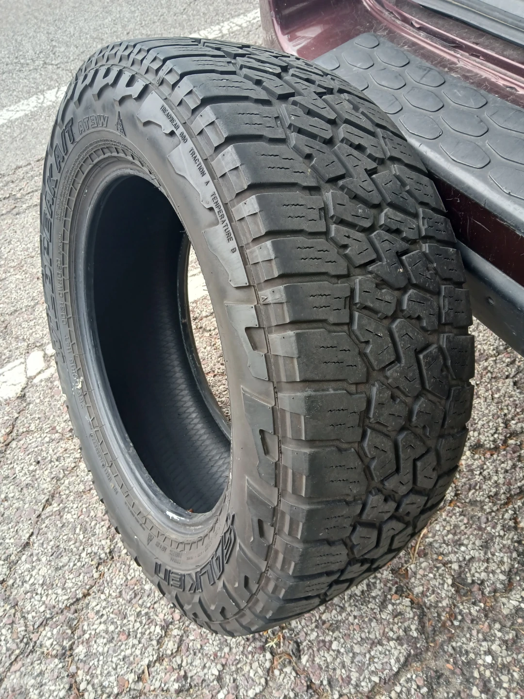 4 Falken Wildpeak Tires 265/60 R18 - photo 5