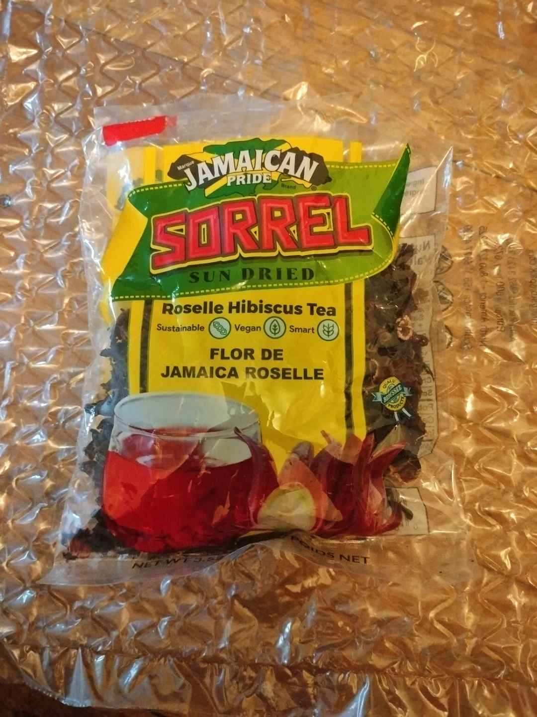 Jamaican Pride Sorrel – Sun Dried Roselle Hibiscus Tea 🌺