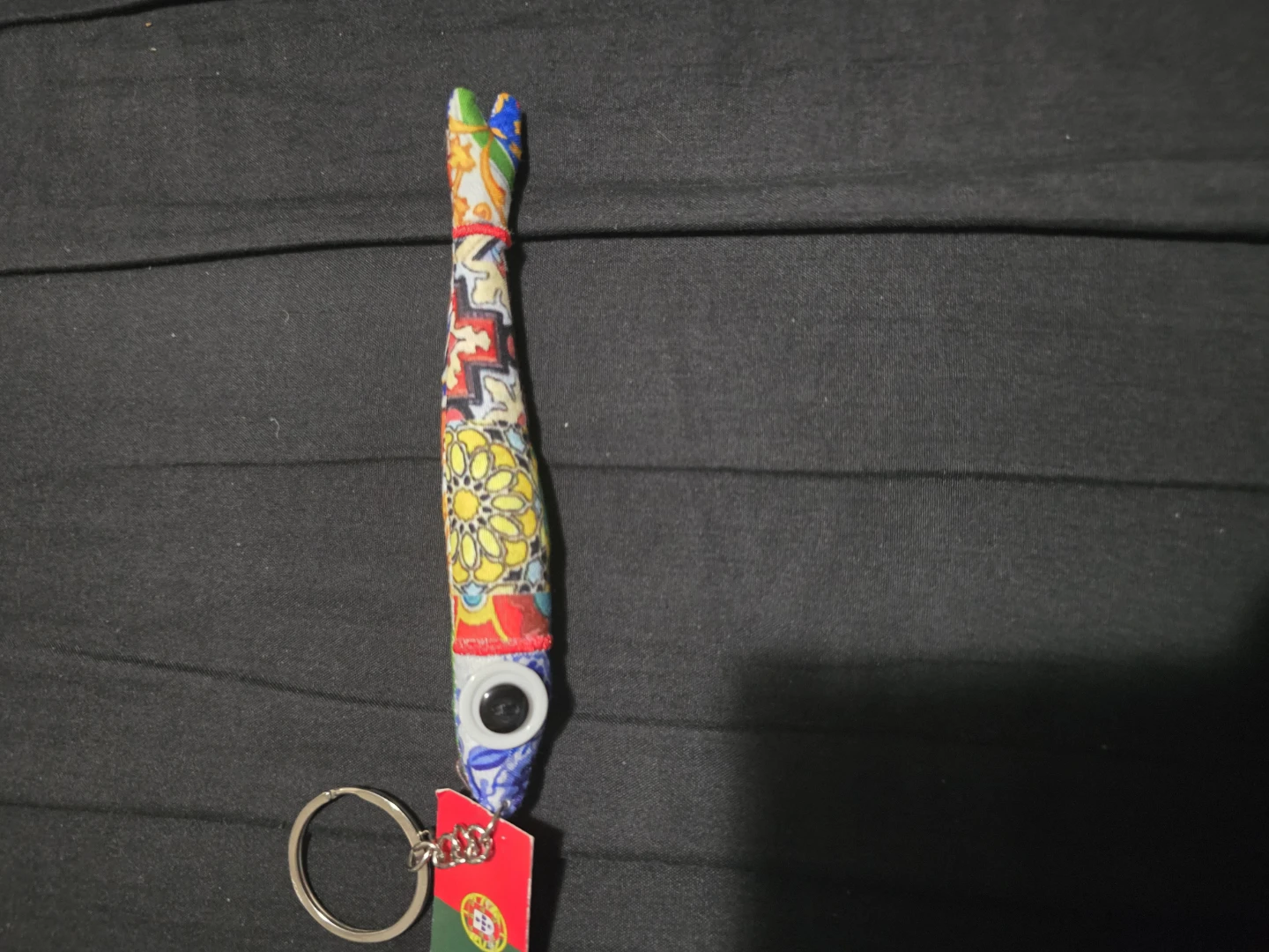 Portuguese Fabric Sardine Keychain - photo 3