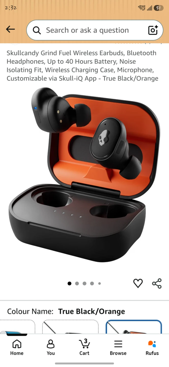 SkullCandy Bluetooth earbuds - photo 3