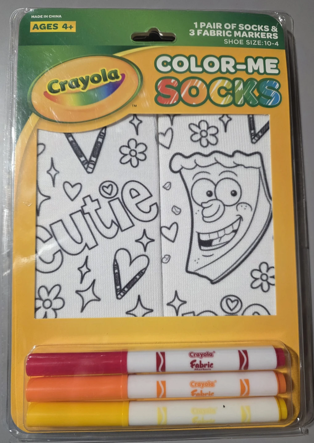 Crayola Color-Me Socks Activity Kit