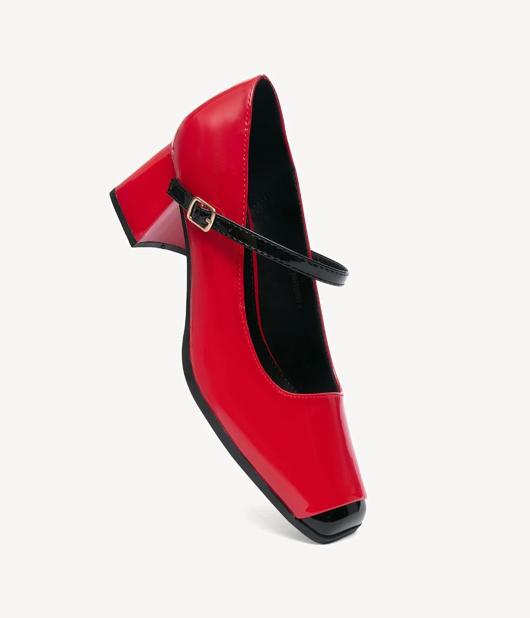 Newbella Red Mary Jane Heels 🏈 - photo 4