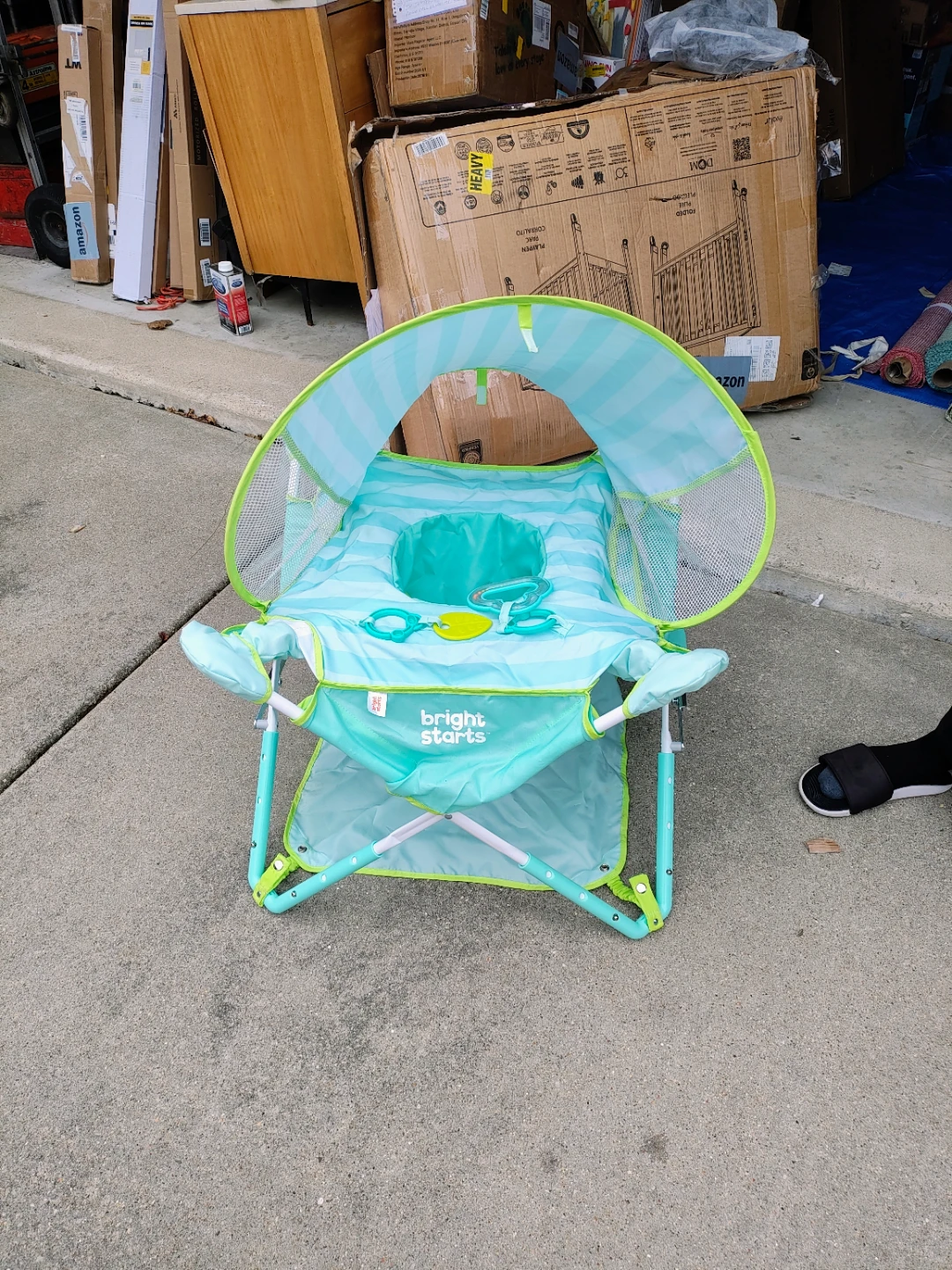 Bright Starts Pop 'N Jump Portable Baby Activity Center