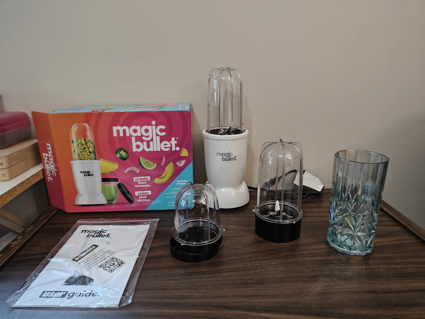 Magic Bullet Blender with 2 Tall Cups and 1 Small Cup