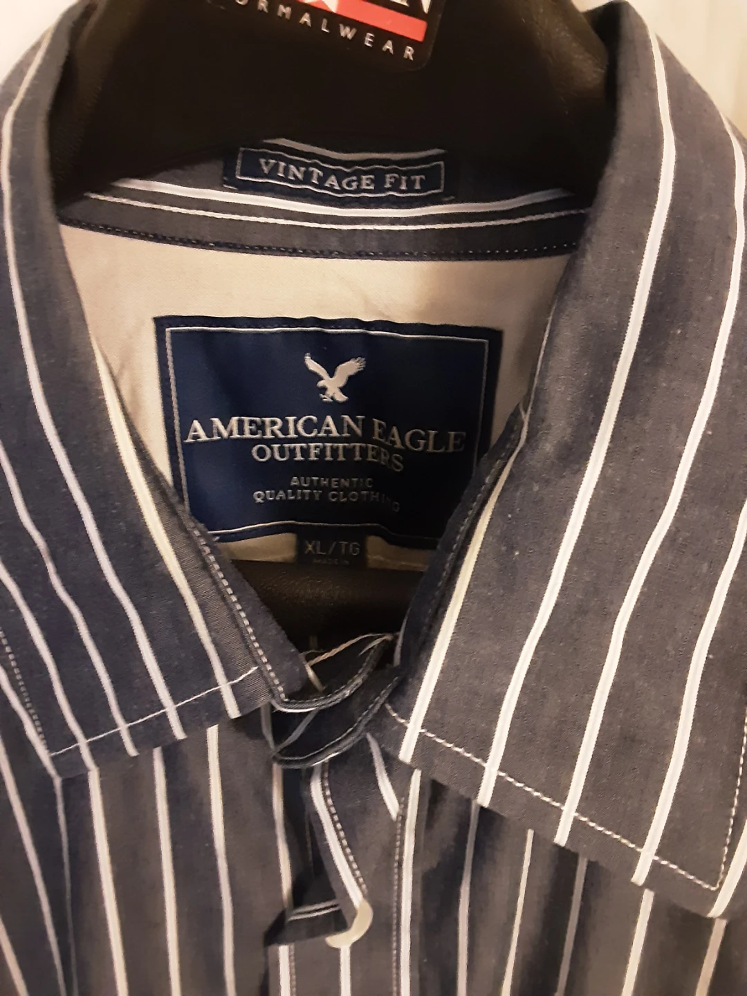 American Eagle Vintage Fit Striped Shirt