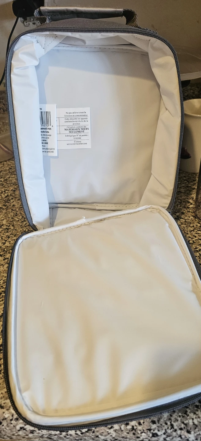 Brand New High Sierra Insulated Lunch Bag / Lunch Box - Gray - photo 2