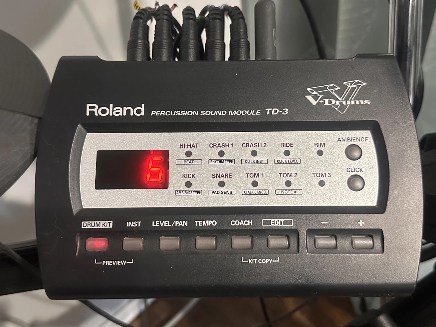 Roland TD-3 Sound Module and Electronic V-Drums Set. Like New! - photo 2