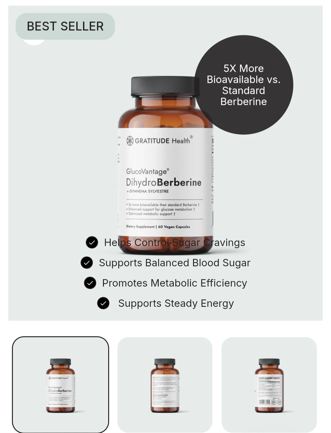 Brand New- DihydroBerberine + Gymnema Sylvestre Supplement - photo 2