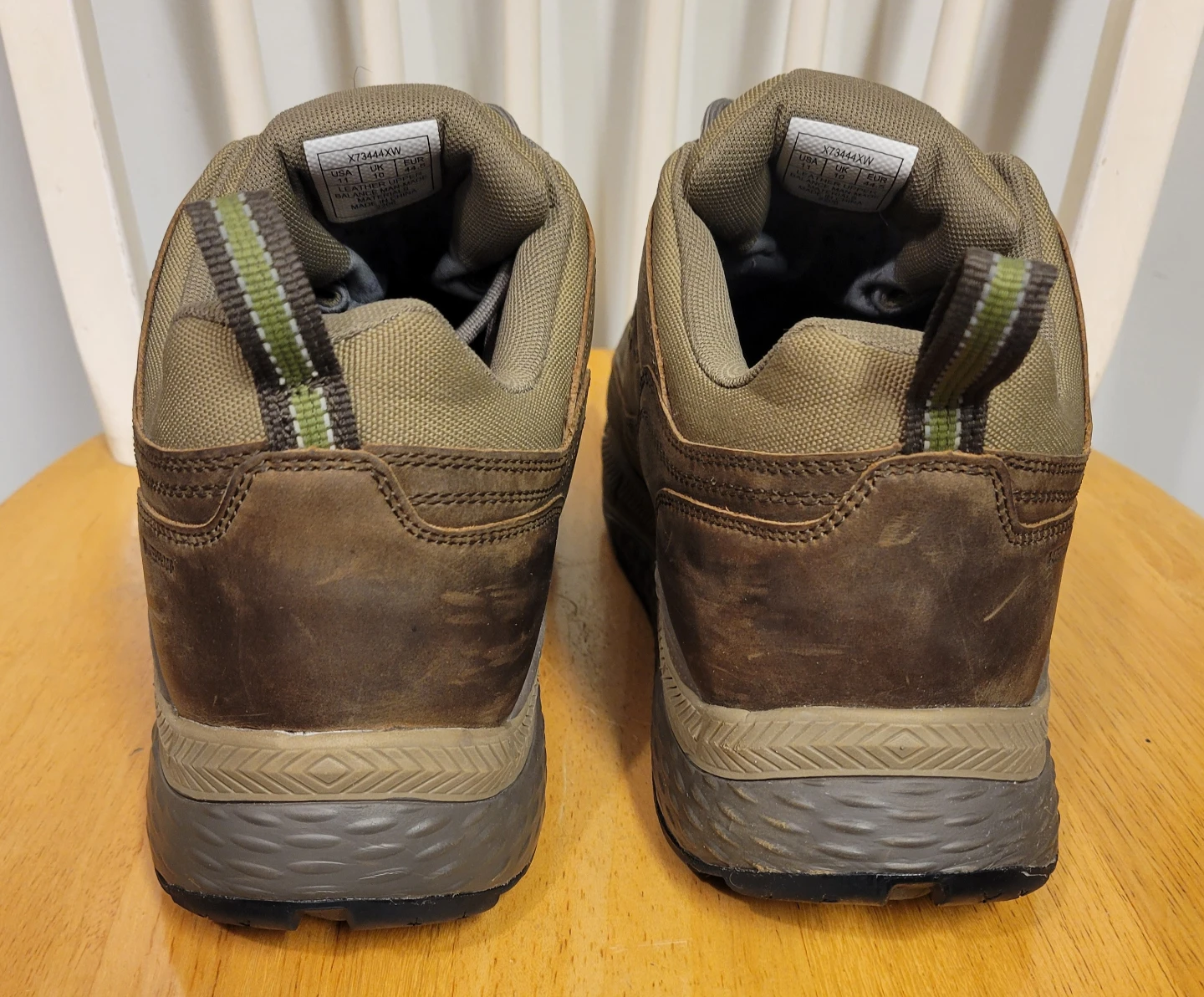 Xelero Steadfast Mens Hiker Low Crazy Horse Brown Shoes Sz 11 XW - photo 4