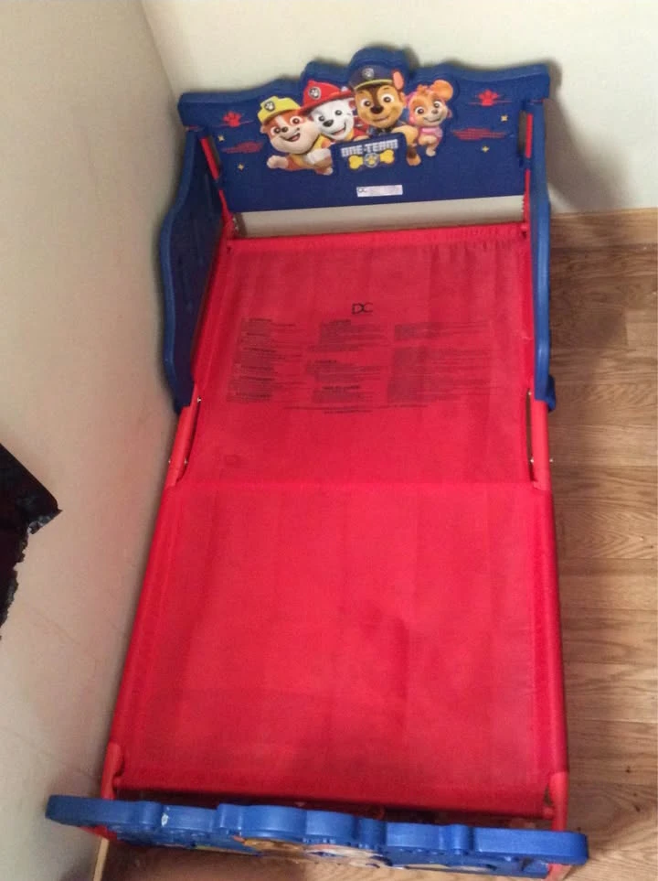Paw Patrol Toddler Bed