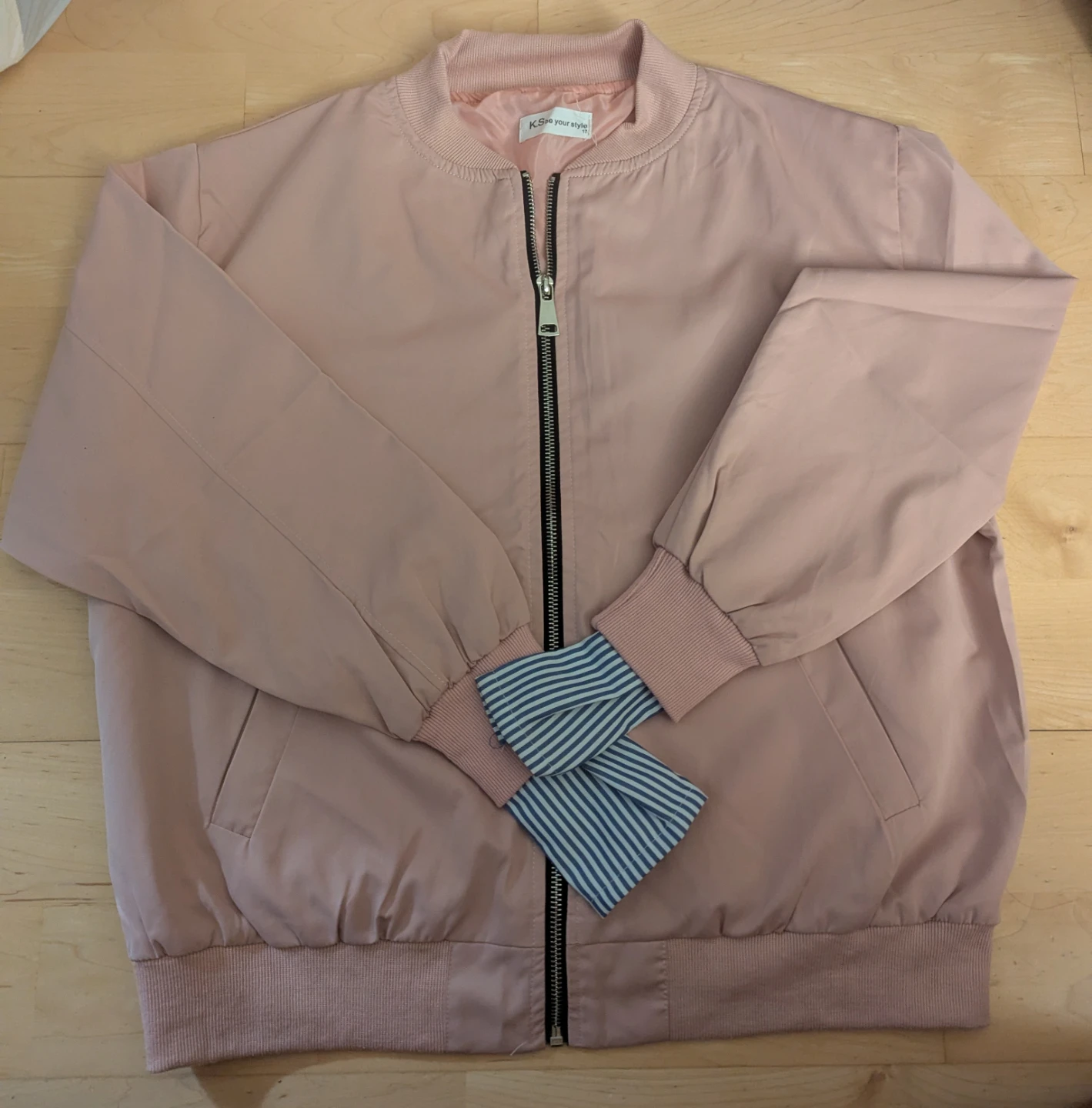 Pink Bomber Jacket