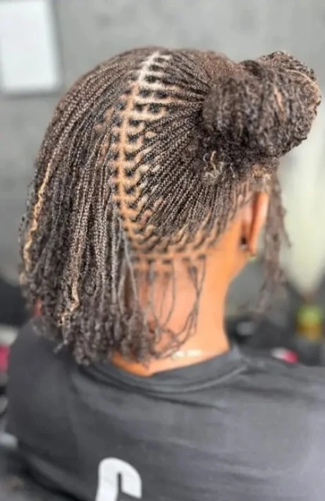 Micro twist hairstyles - photo 3