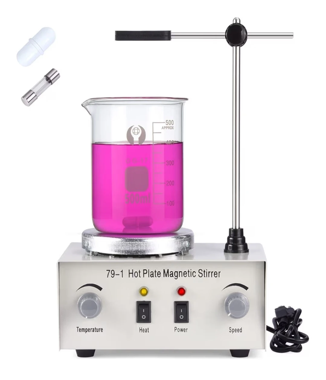 Heated Hot Plate Magnetic Stirrer
