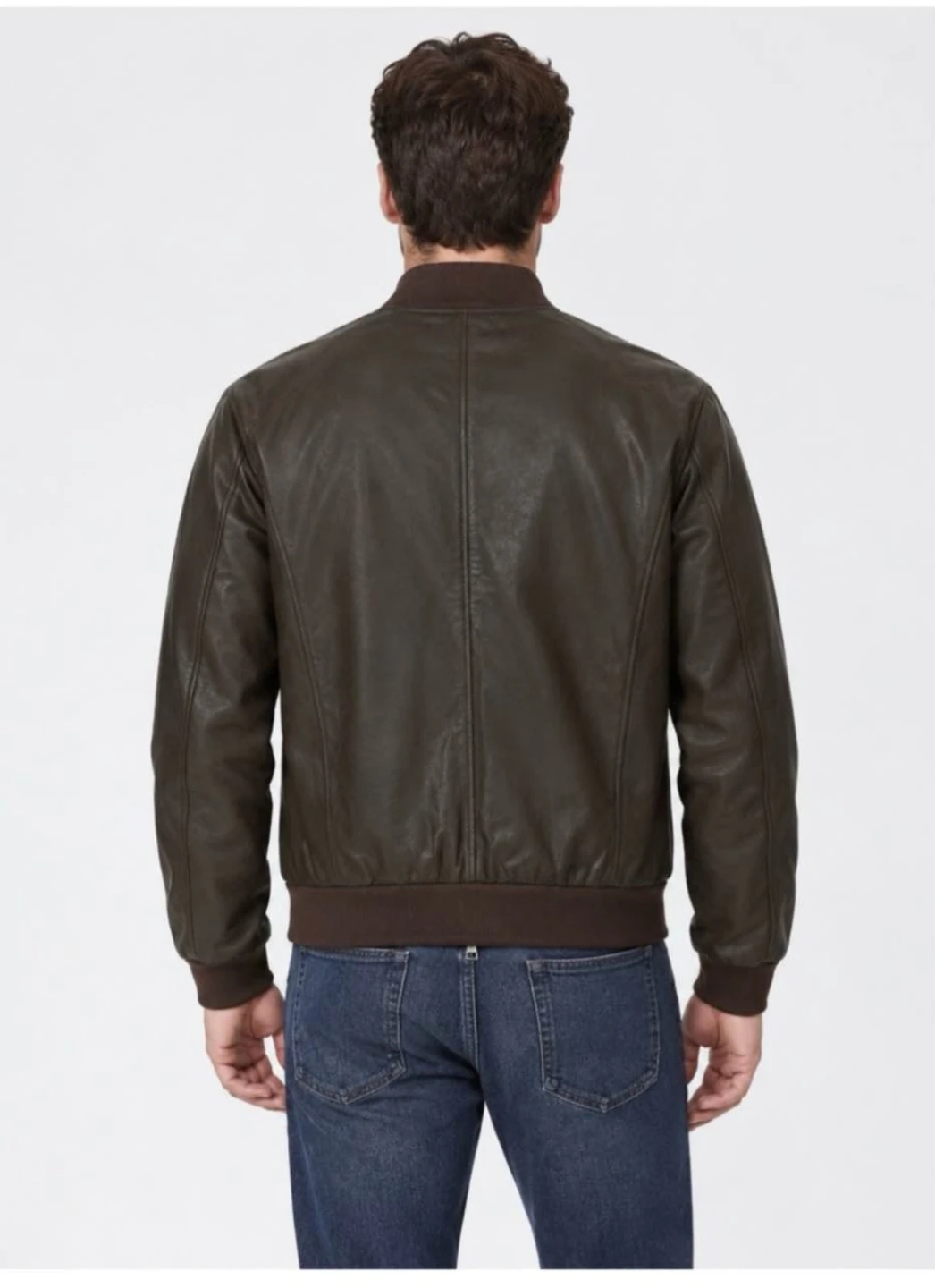 New Rudsak Jersey WN leather bomber jacket - photo 3