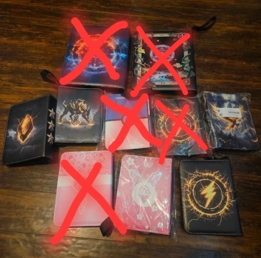 Pokemon or Anyone TCG Binders(Small)