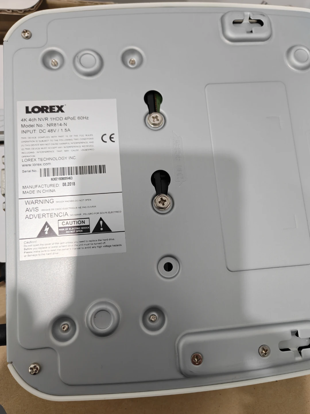 Lorex 4K NVR NR814-N