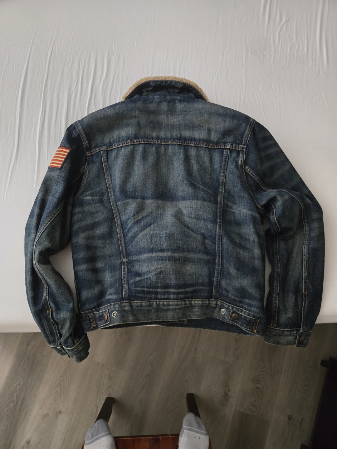 Polo Ralph Lauren Sherpa-Lined Denim Jacket - photo 4