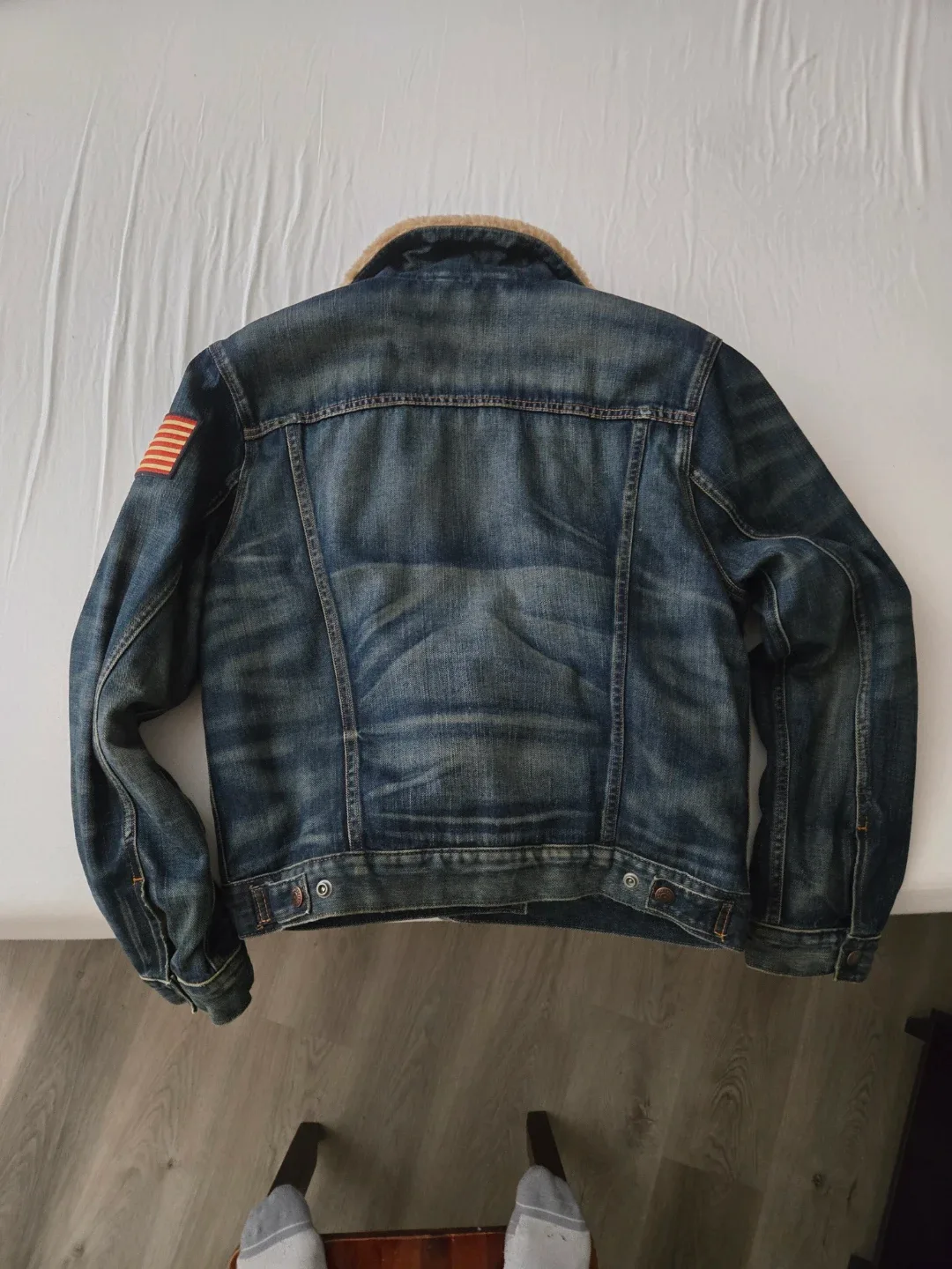 Polo Ralph Lauren Sherpa-Lined Denim Jacket - photo 4