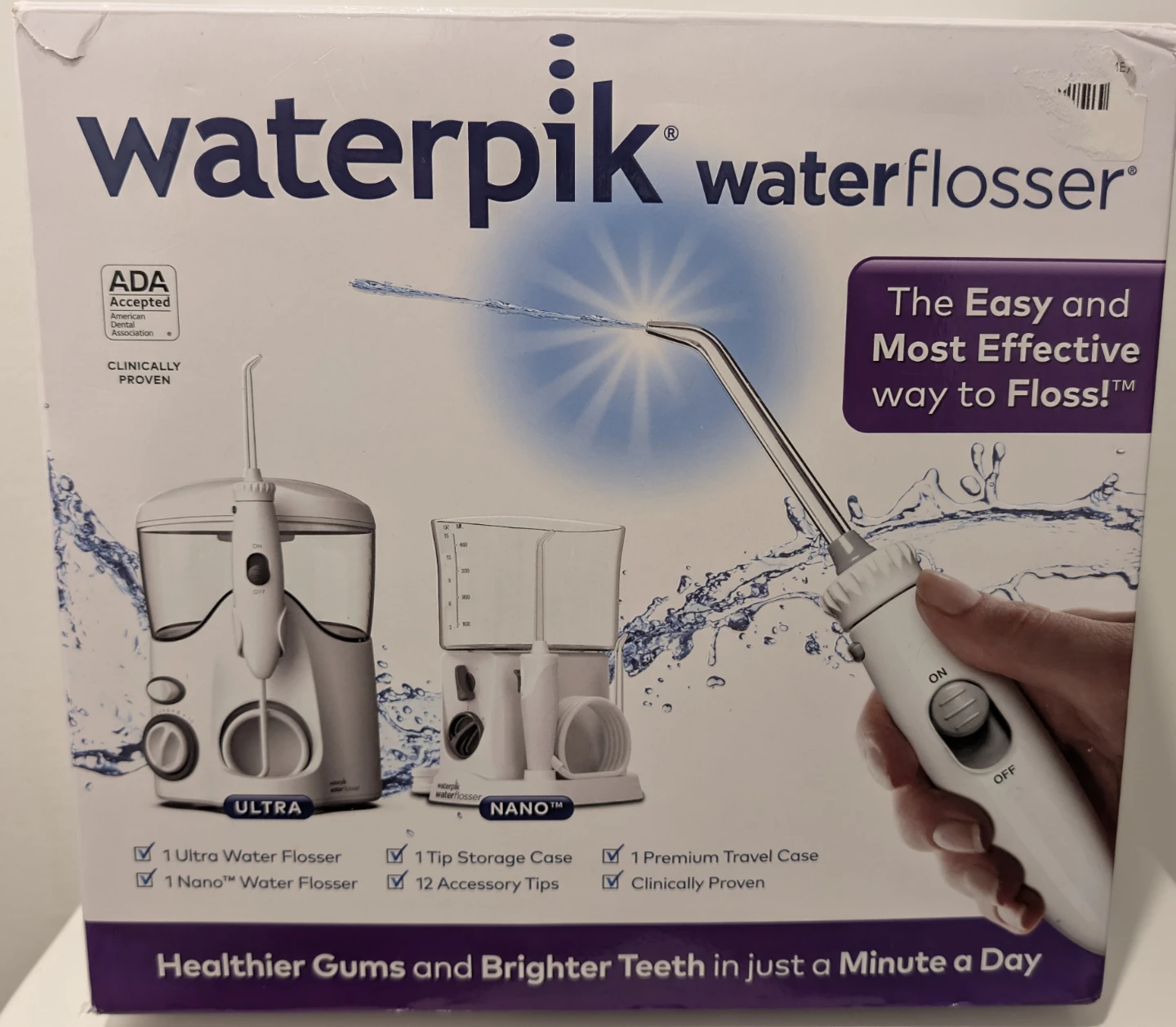 Waterpik Ultra and Nano Water Flosser Set - photo 4
