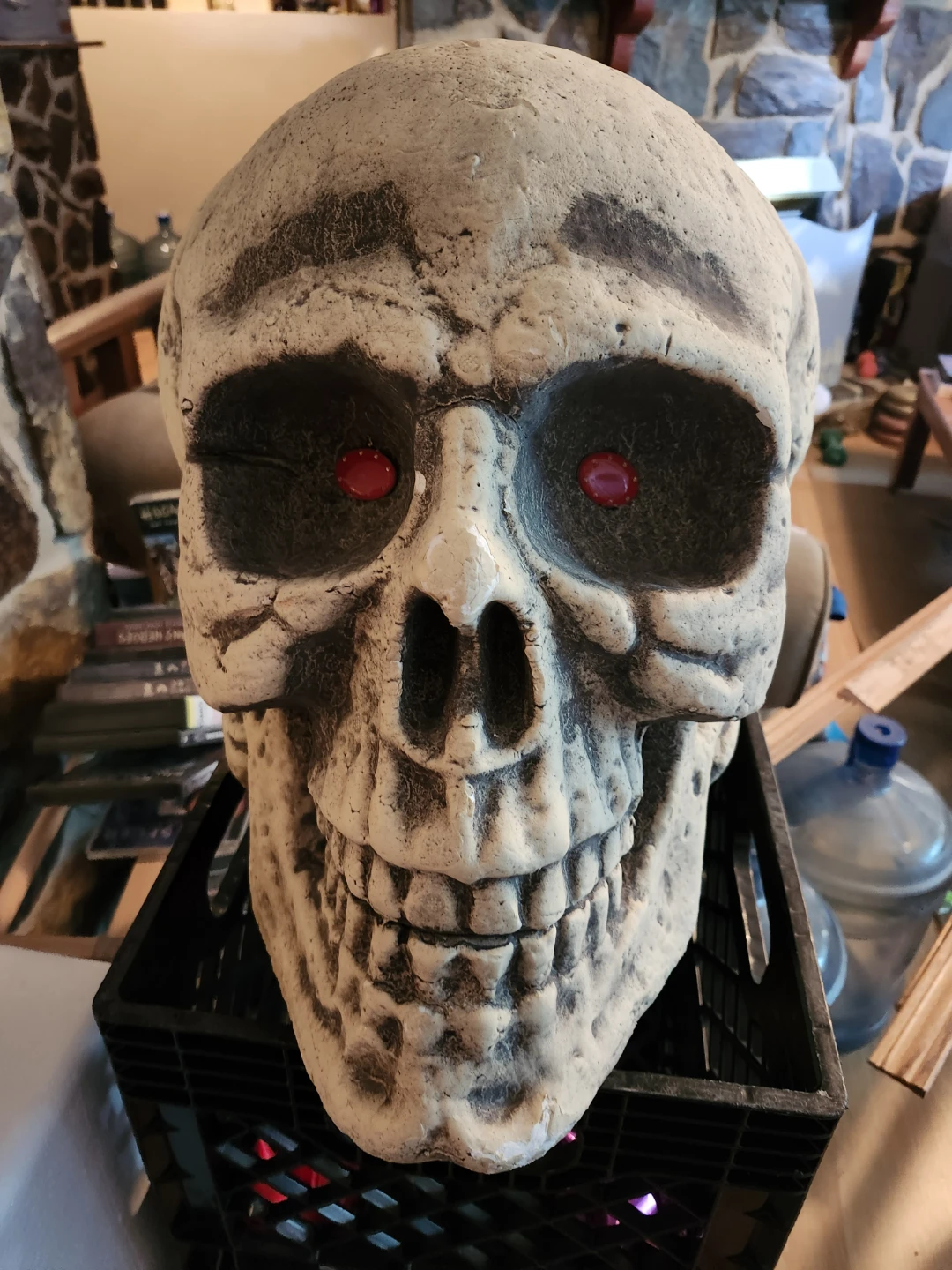 Large Halloween Skull Decoration