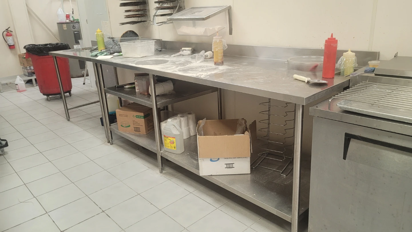 Commercial Stainless Steel Work Table