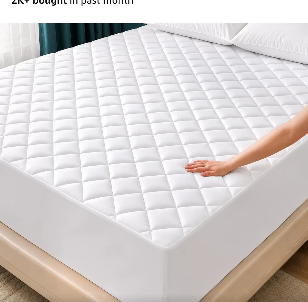 Quilted Mattress Pad - Twin Size