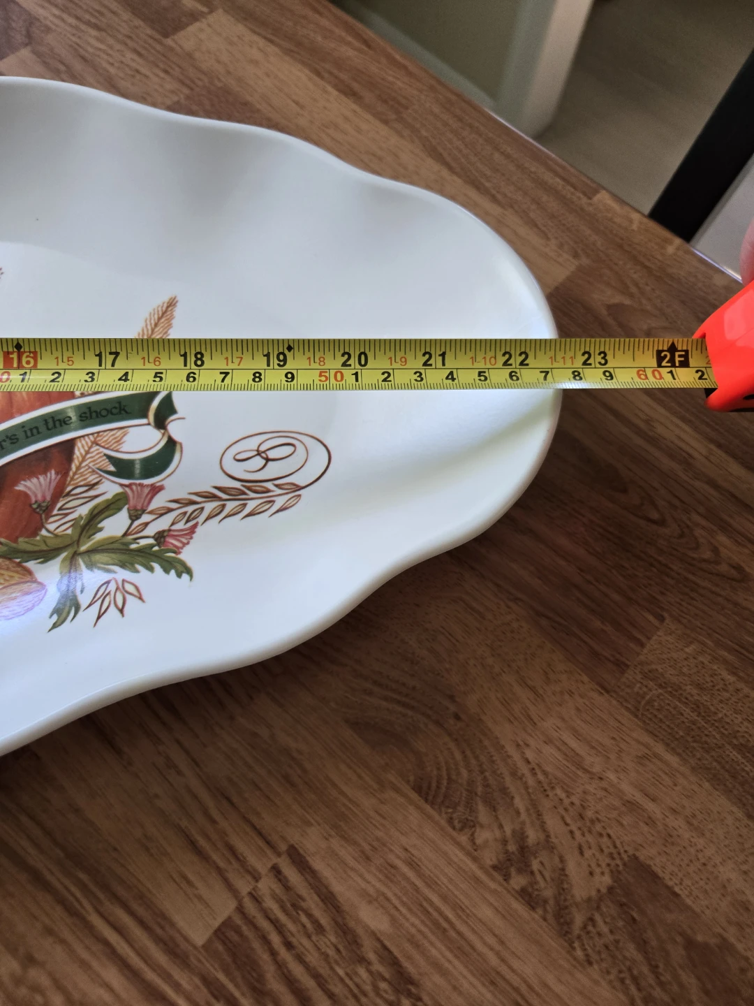 New. Vintage Harvest Charcuterie Platter - photo 2