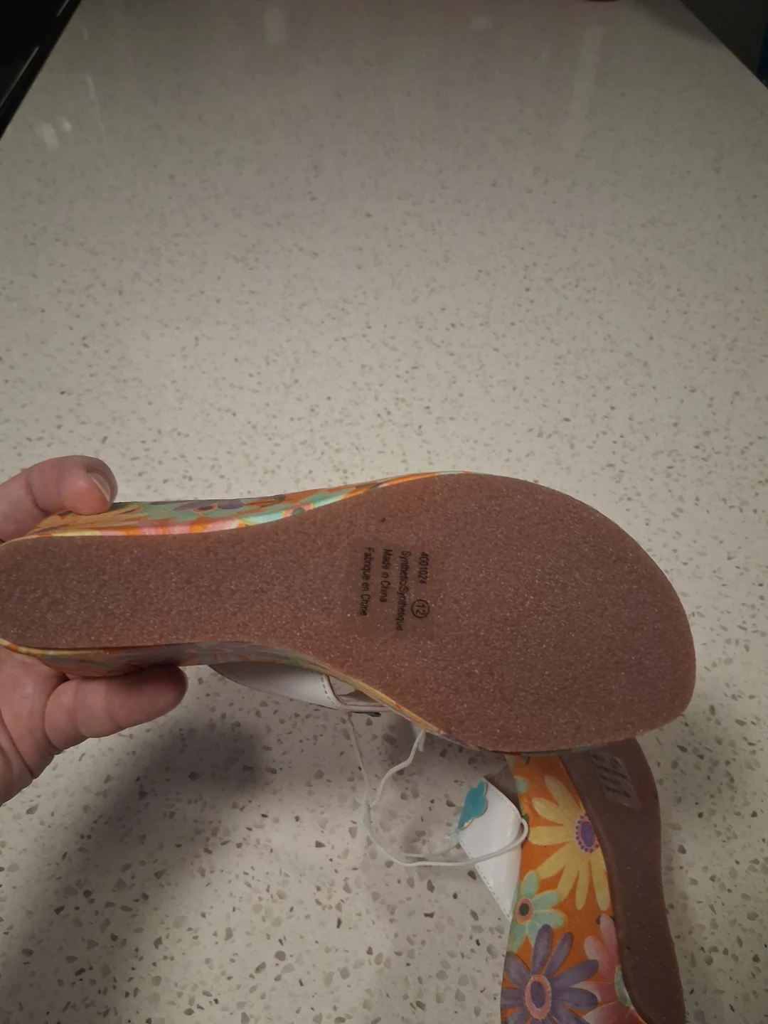 Girls floral wedges - photo 5