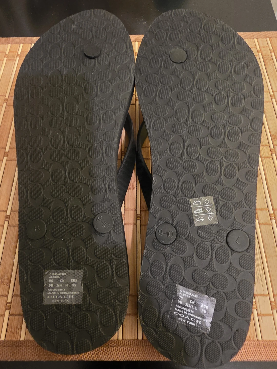 Coach Alessa Flip Flops Leopard Print - photo 2