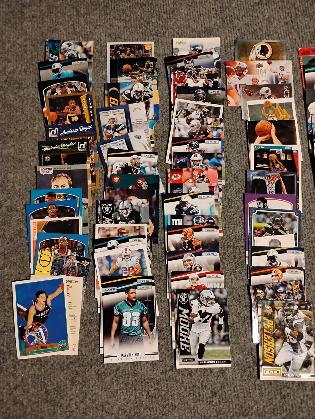 Assorted NBA and NFL Sports Trading Cards - photo 5