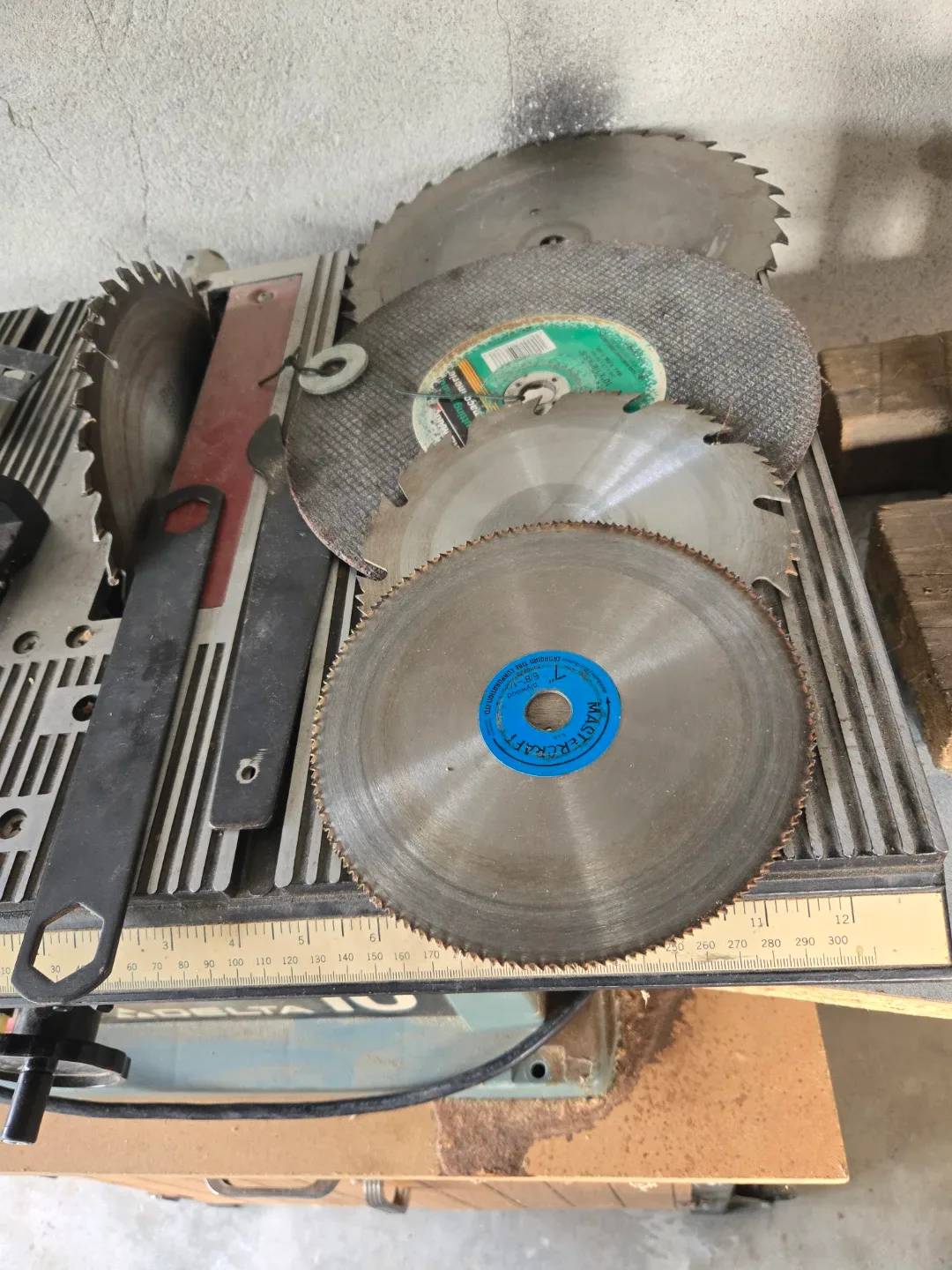 Table Saw/ Drill Press/ Grinder/ Portable Table/ Metal Saw Horse - photo 3