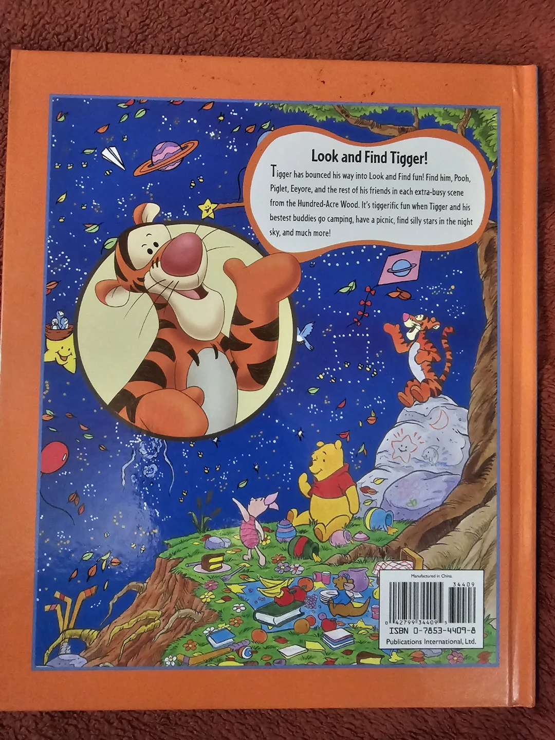 Disney Winnie the Pooh Tigger Look and Find Book - photo 3