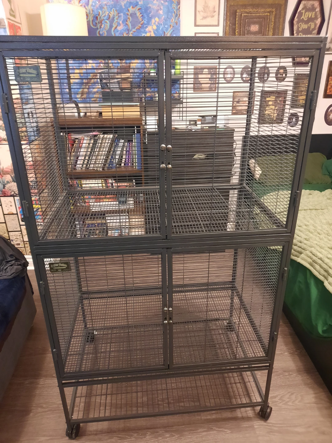 Critter Nation double level animal cage - photo 2