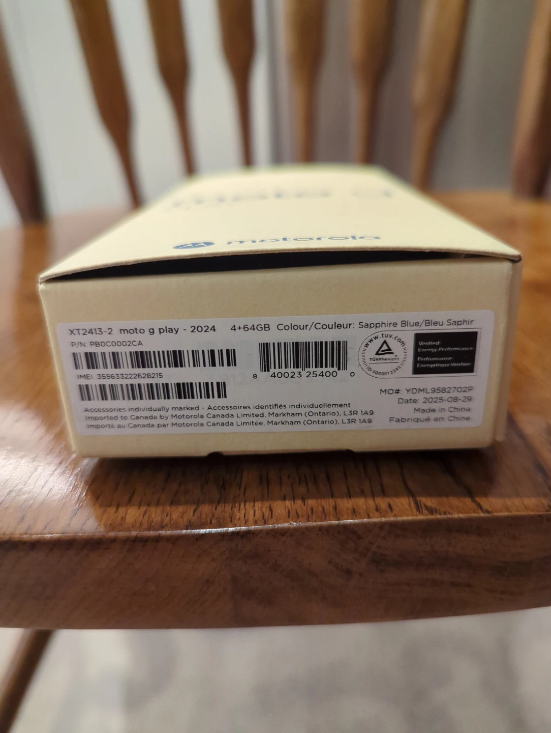 Motorola moto g play 2024 Sapphire Blue BNIB unlocked - photo 3