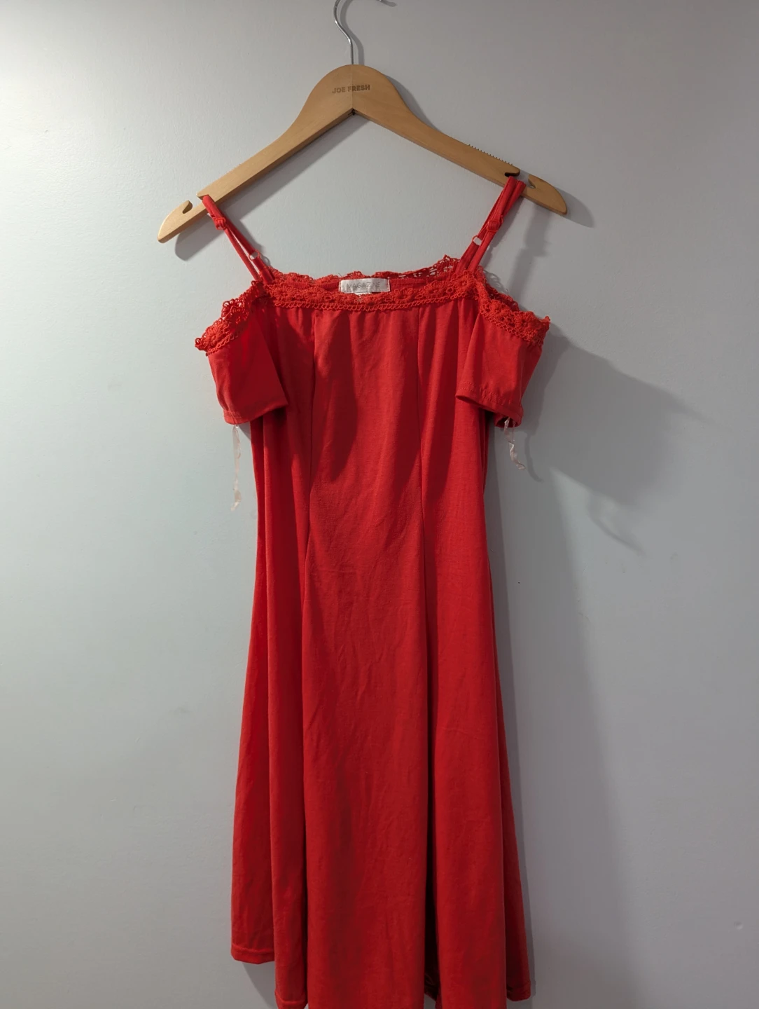 Red Cold Shoulder Dress - photo 2