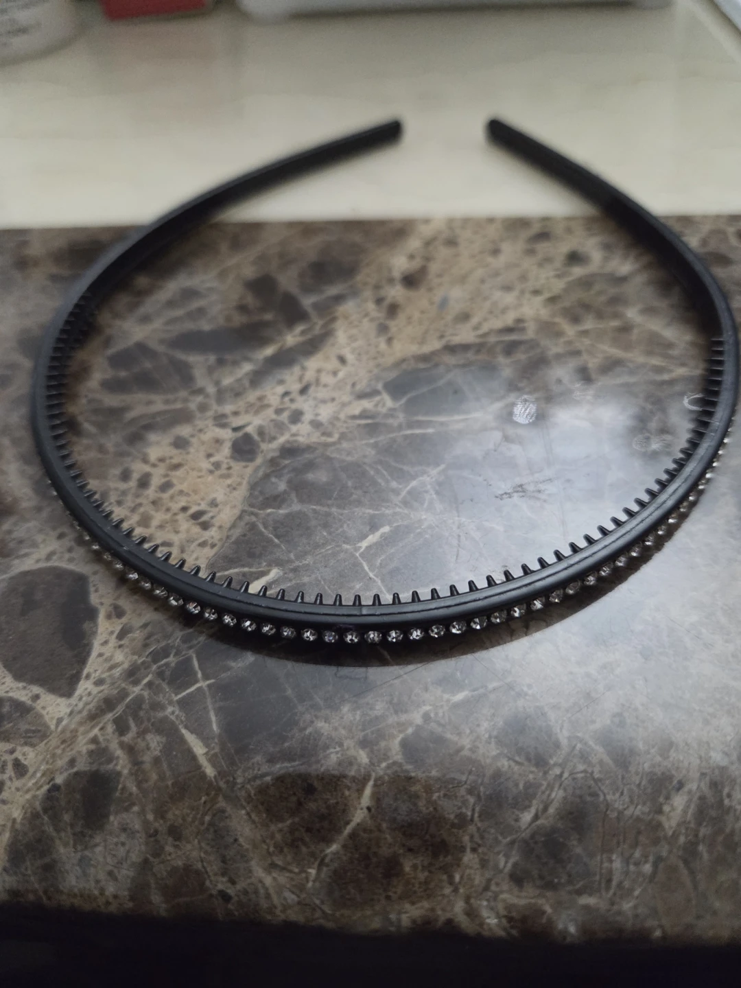 Black Rhinestone Headband