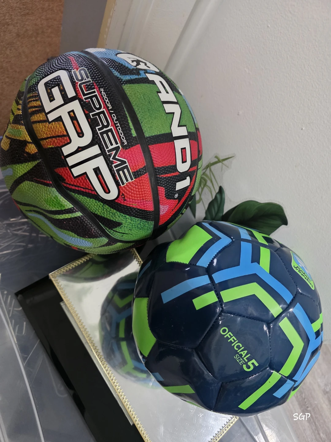 AND1 Basketball and Game Winner Soccer Ball - photo 2