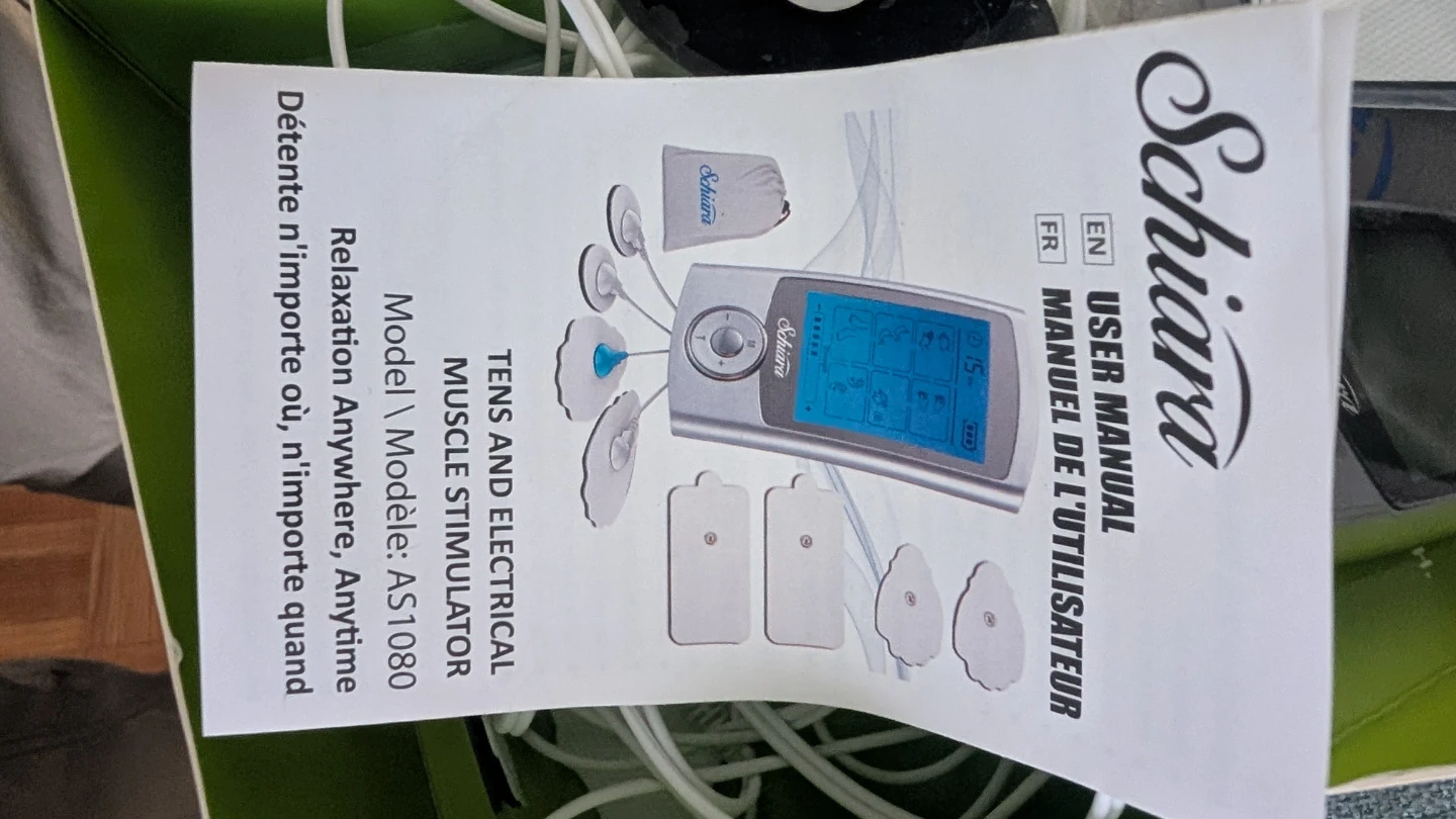 Schiara Mini Muscle Massager TENS AS1080