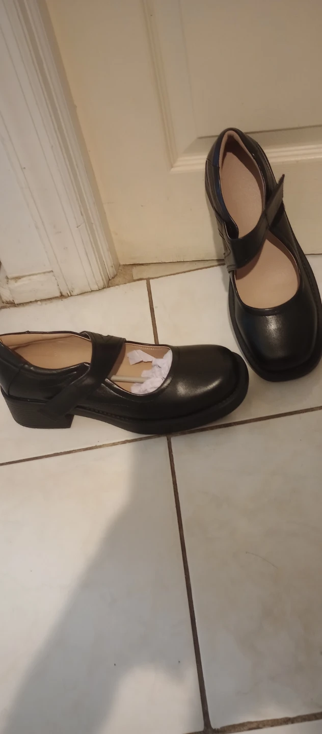 Black Mary Jane Platform Heels - photo 2