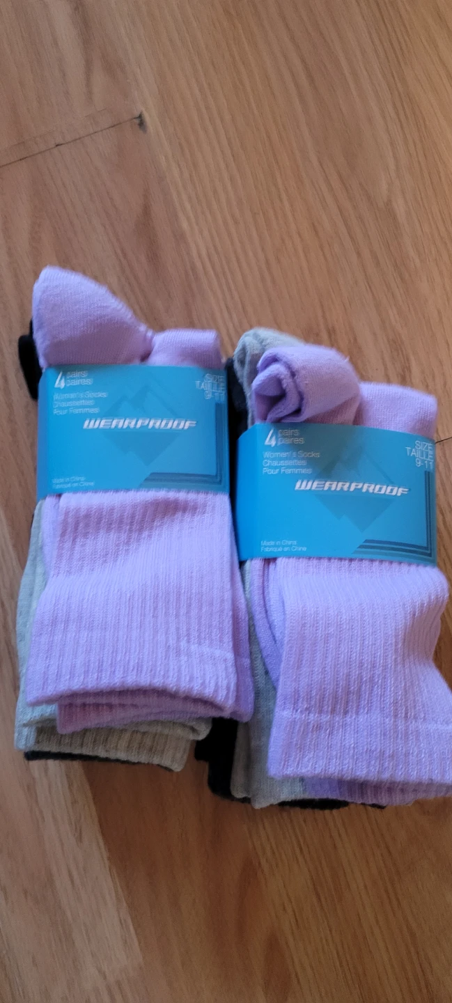 Wearproof Women's Socks Size 9-11