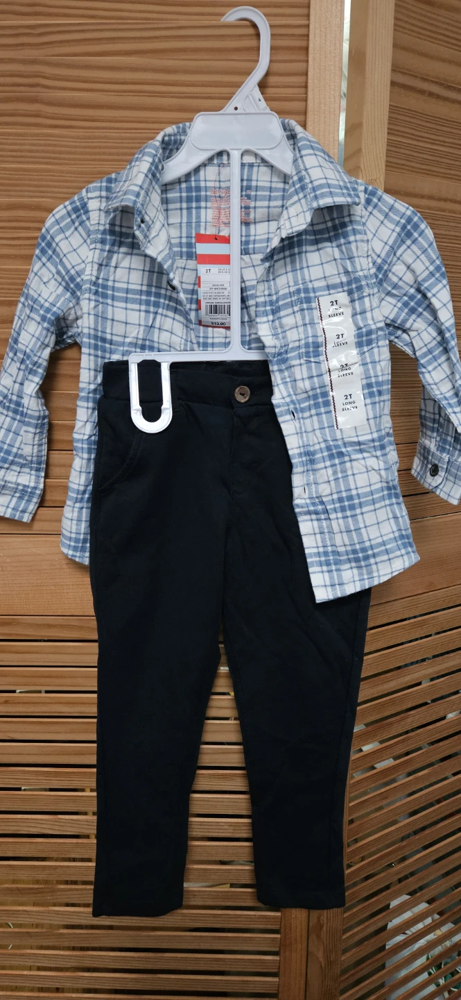 Cat & Jack Toddler Boy Outfit Set - 2T 🏈 - photo 3
