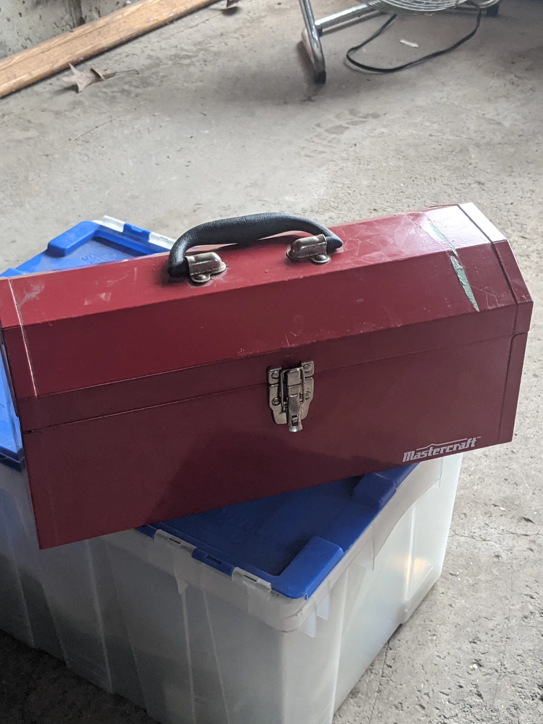 Mastercraft Red Metal Tool Box