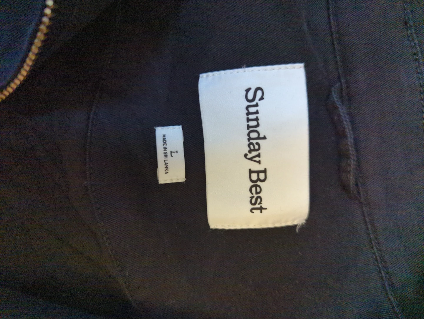 Sunday Best Black Zip-Up Jacket - photo 2